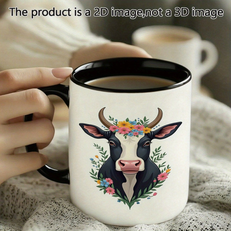 Tailorly Black Accent 11 oz Mug - cartoon style cute design