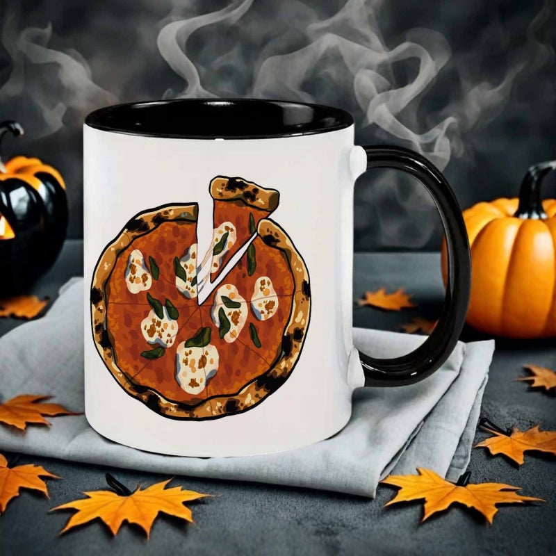 Tailorly Black Accent 11 oz Mug - cartoon style
