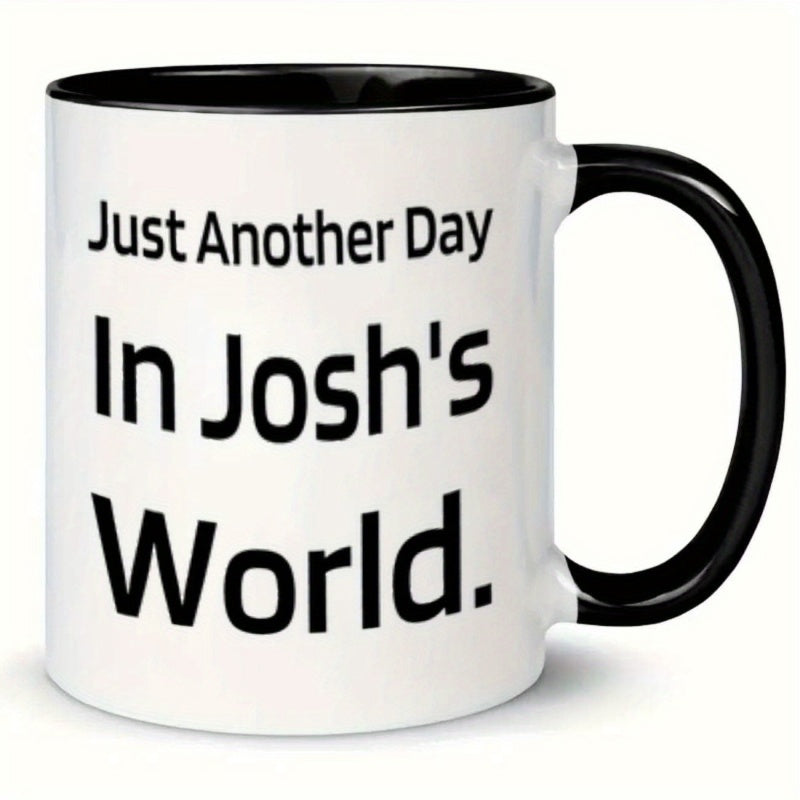 Tailorly Black Accent 11 oz Mug - text quote