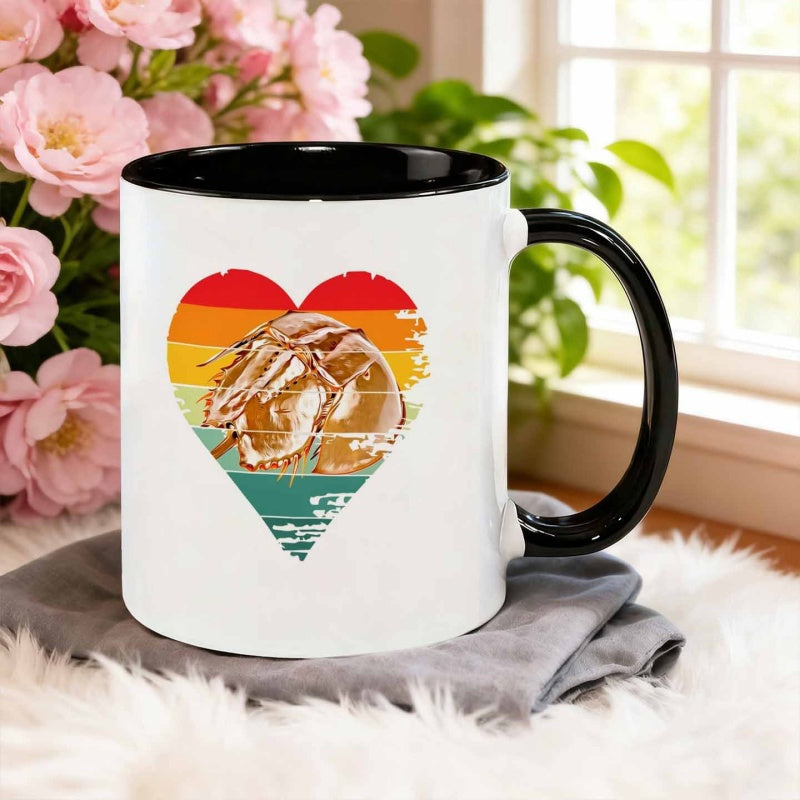 Tailorly Black Accent 11 oz Mug - vintage gradient style