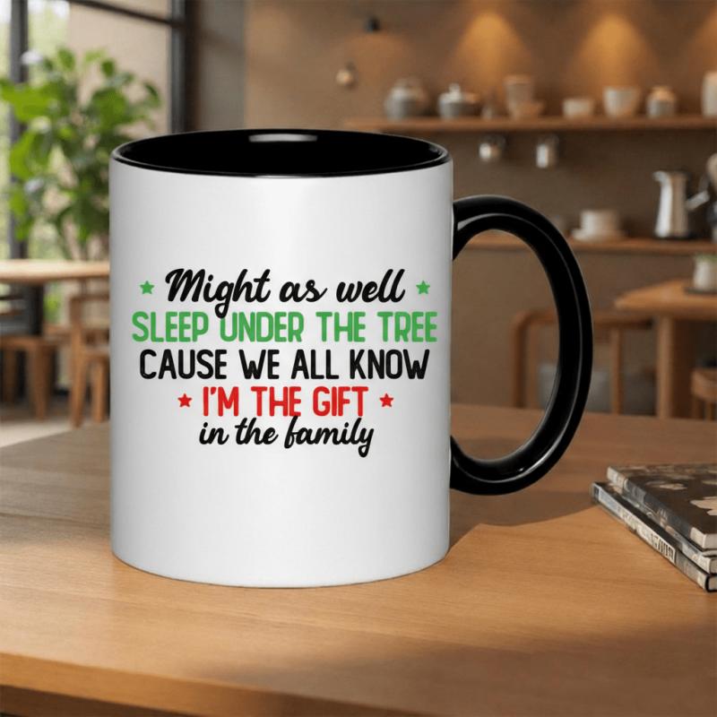 Tailorly Black Accent 11 oz Mug - sleep