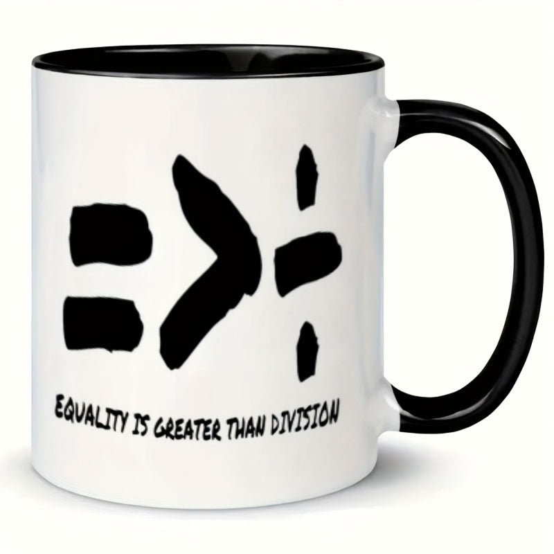 Tailorly Black Accent 11 oz Mug - division funny