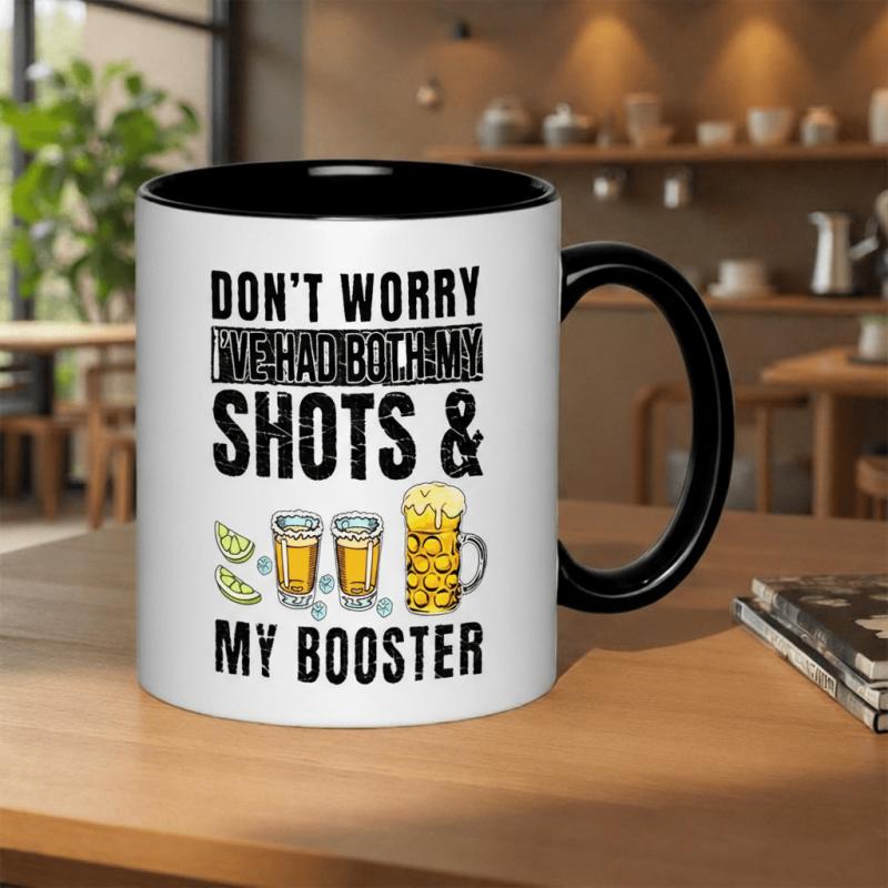 Tailorly Black Accent 11 oz Mug - ive had and my booster