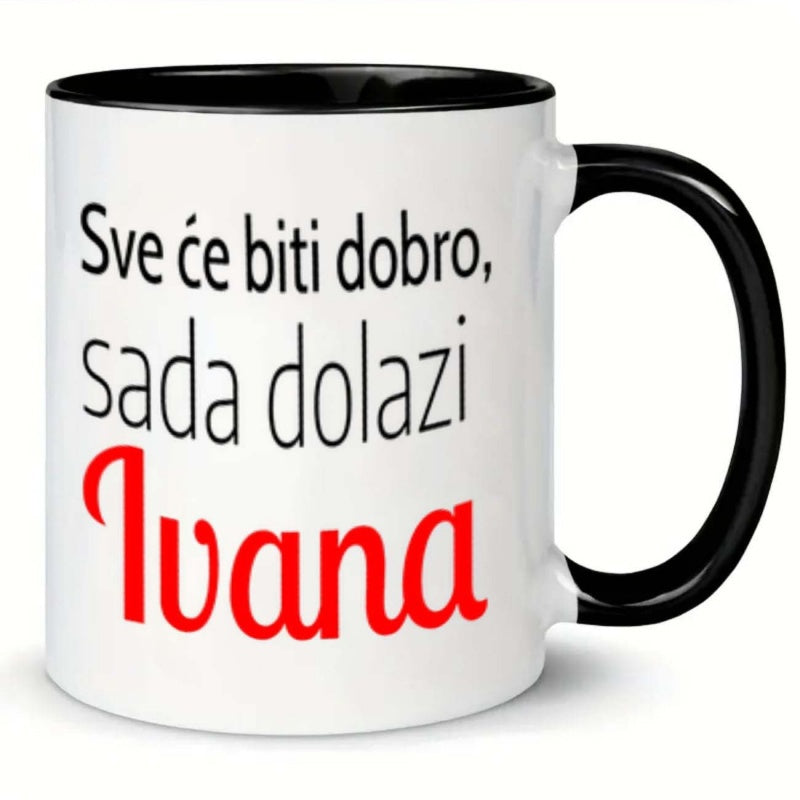 Tailorly Black Accent 11 oz Mug - 1pc sve dolazi 11oz ceramic coffee mug ideal gift for _80dc2c01c0ca44368578370d4489b79d