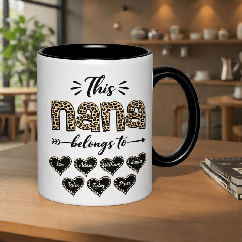 Tailorly Black Accent 11 oz Mug - this to ian adam william piper 11oz printed ceramic mug coffee mug drinkware mug microwave safe themed