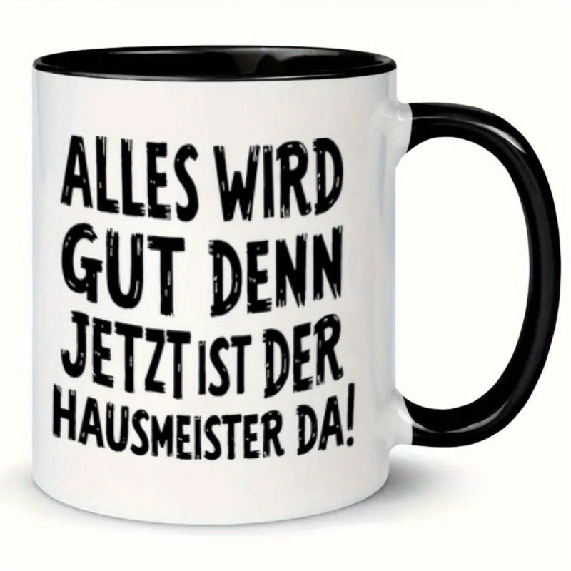 Tailorly Black Accent 11 oz Mug - german text