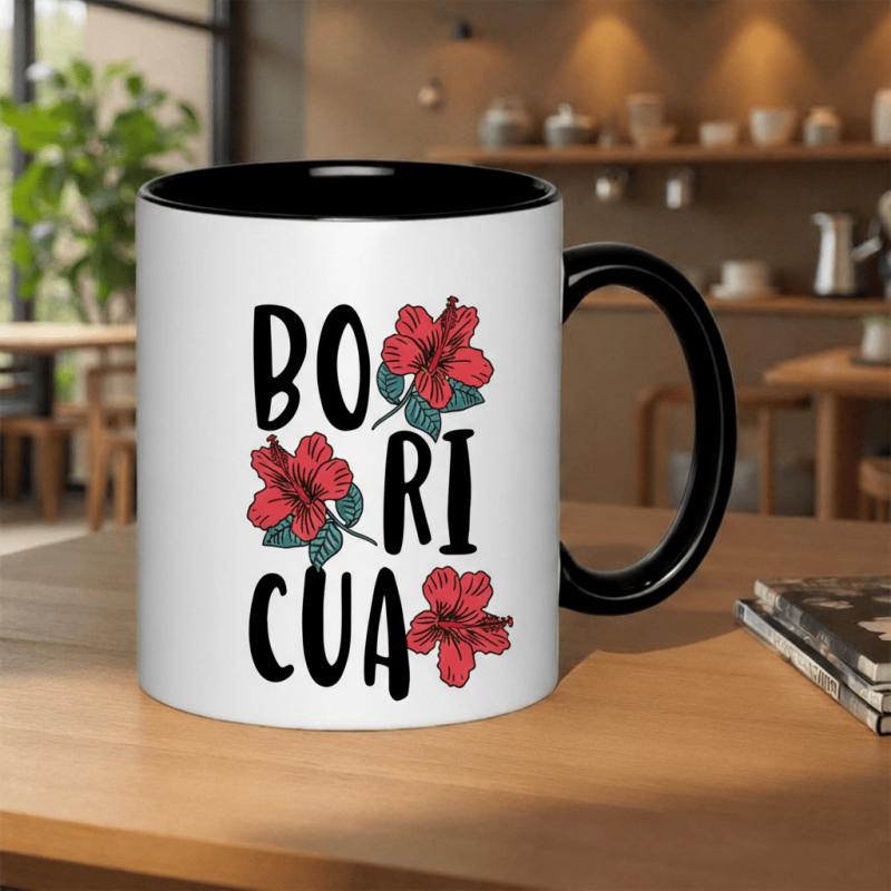 Tailorly Black Accent 11 oz Mug - flying
