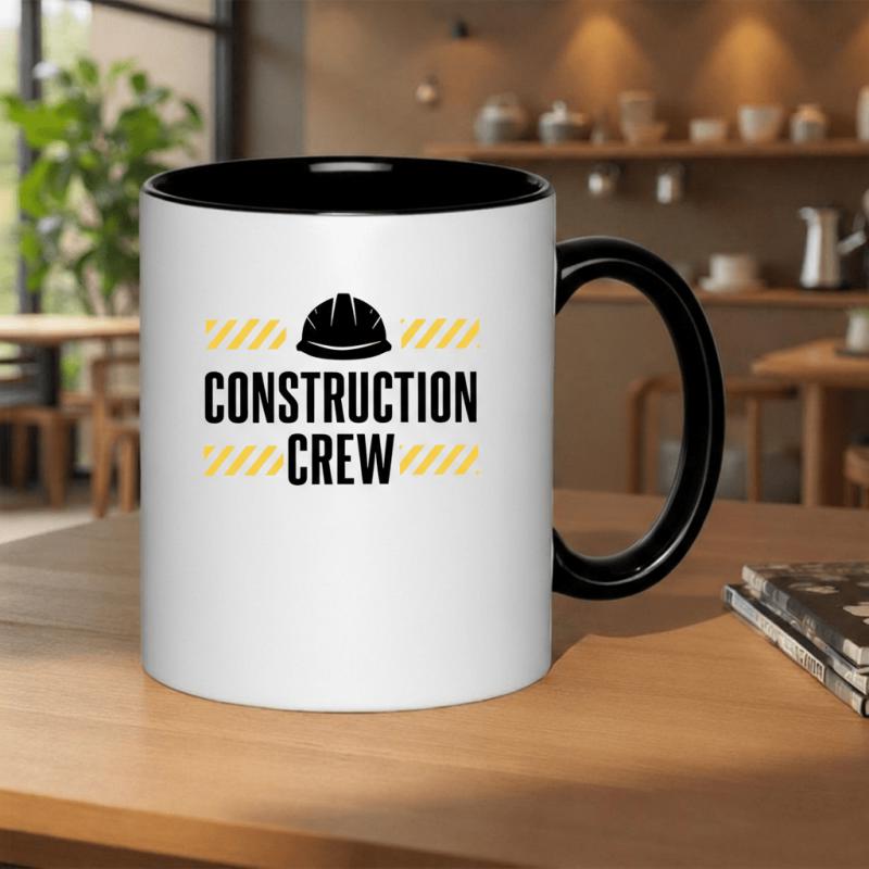 Tailorly Black Accent 11 oz Mug - romantic abstract illustration