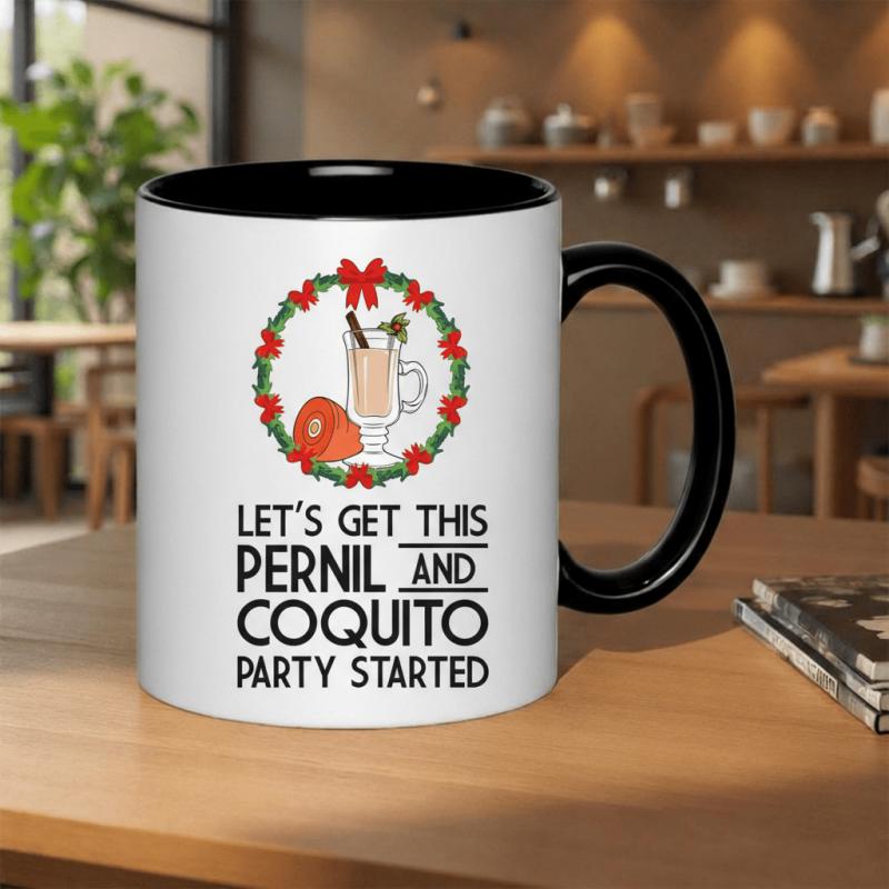 Tailorly Black Accent 11 oz Mug - lets get this and party