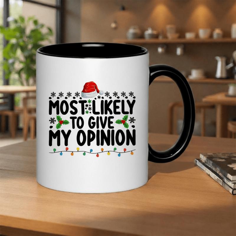 Tailorly Black Accent 11 oz Mug - give my lights 11oz printed ceramic mug cups coffee cups drinkware durable funny goth coworkers trips full wrap