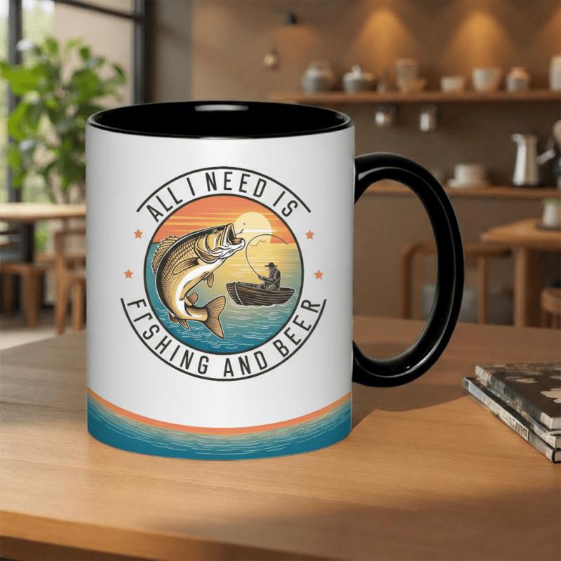 Tailorly Black Accent 11 oz Mug - black background