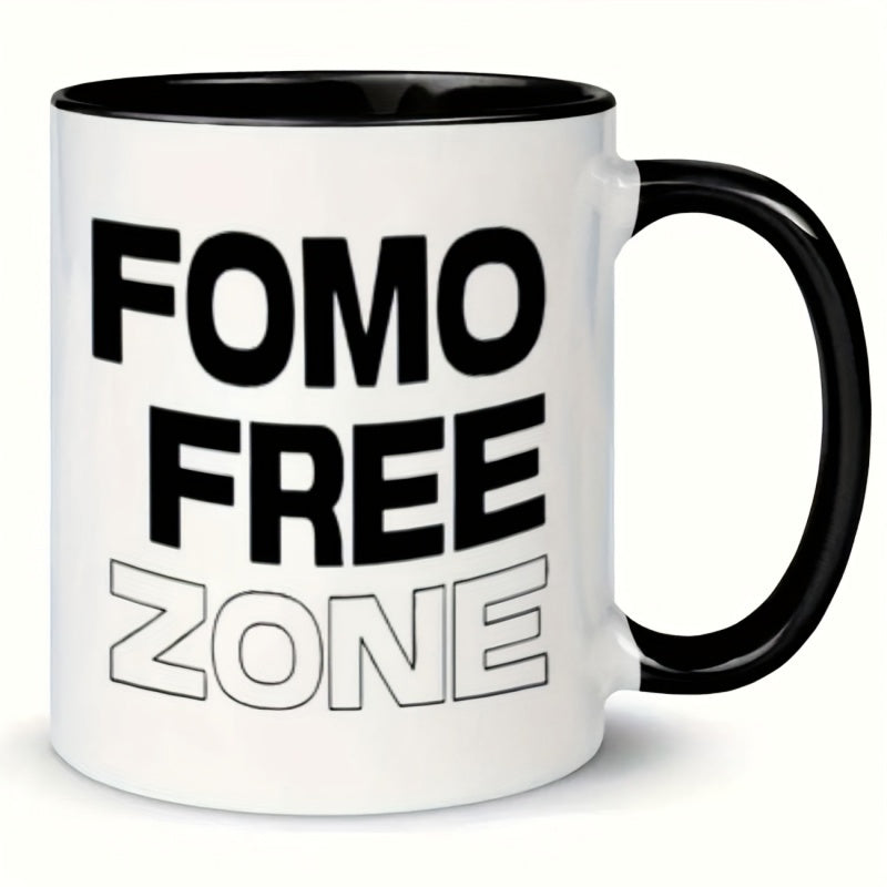Tailorly Black Accent 11 oz Mug - humorous cartoon illustration