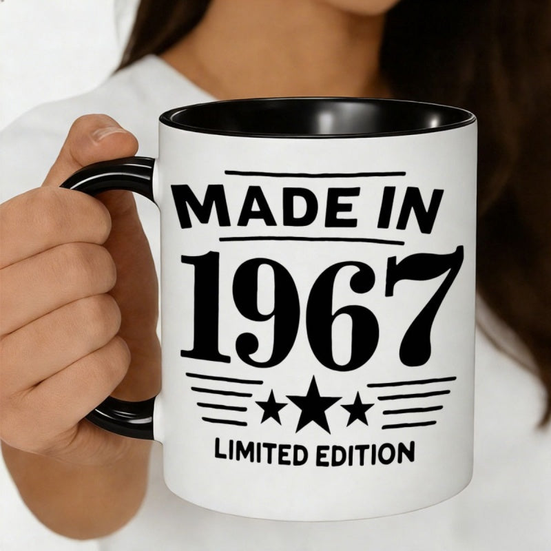 Tailorly Black Accent 11 oz Mug - retro design