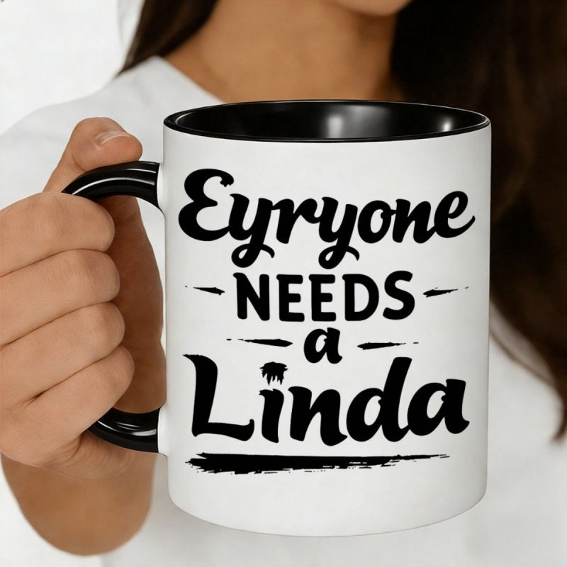 Tailorly Black Accent 11 oz Mug - everyone needs a stylish quote design