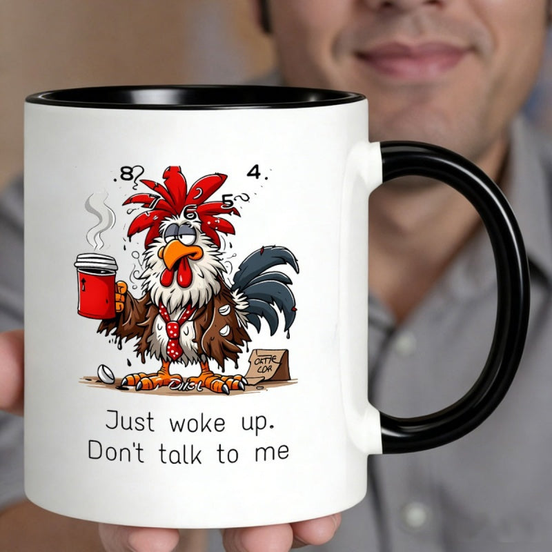Tailorly Black Accent 11 oz Mug - cartoon