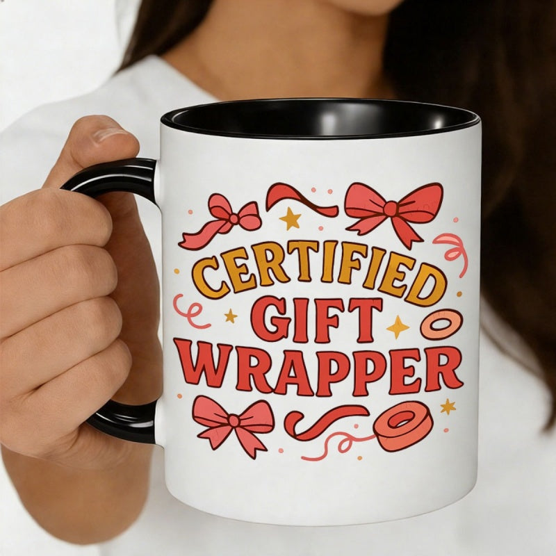 Tailorly Black Accent 11 oz Mug - stars