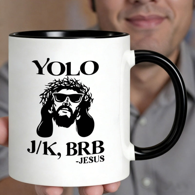 Tailorly Black Accent 11 oz Mug - j 11oz ceramic coffee mug humorous black and for coffee enthusiasts office and birthday present for