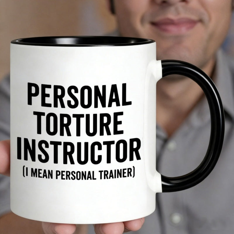 Tailorly Black Accent 11 oz Mug - i mean
