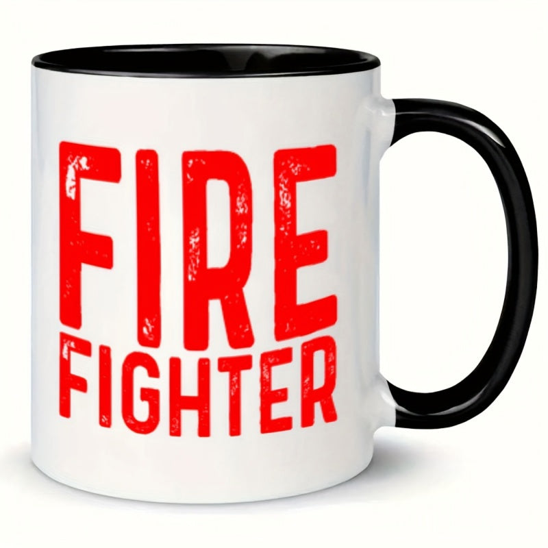 Tailorly Black Accent 11 oz Mug - 1pc 11 ounces red ceramic coffee cup suitable for any season a great present for _8e2828b8a73f48aca897c3a083dea9bb - 副本