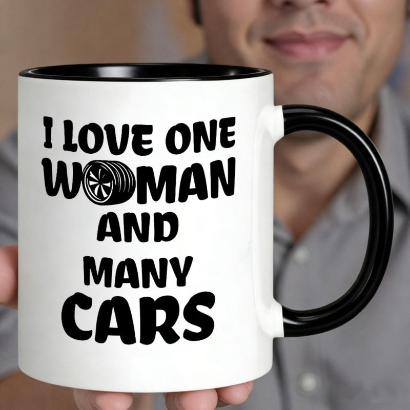 Tailorly Black Accent 11 oz Mug - vehicles