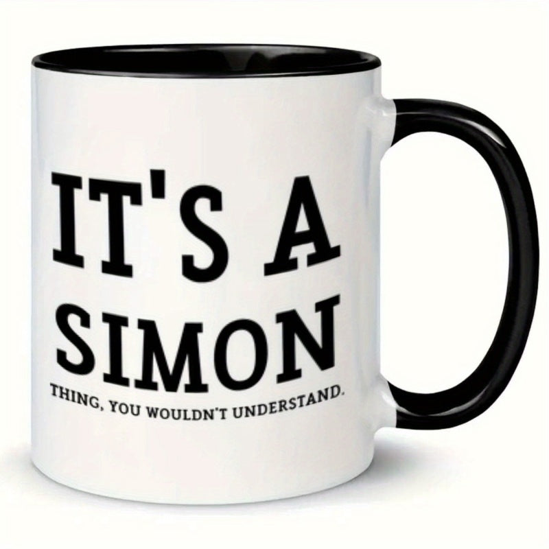 Tailorly Black Accent 11 oz Mug - its thing