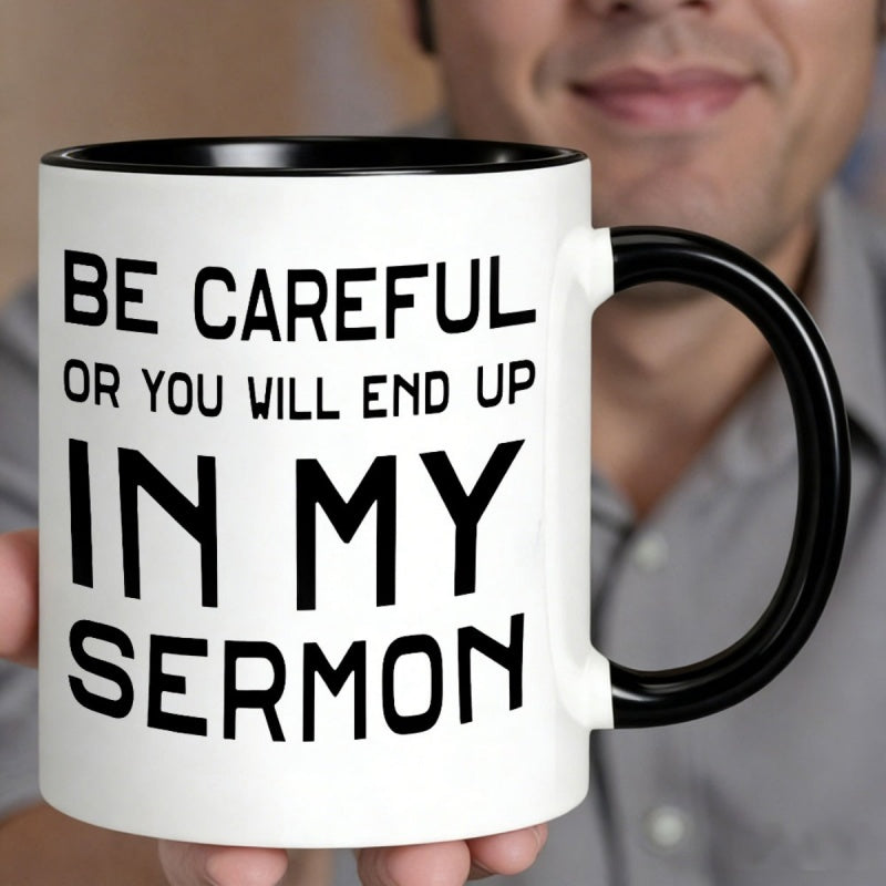 Tailorly Black Accent 11 oz Mug - careful or you will end up in my quote