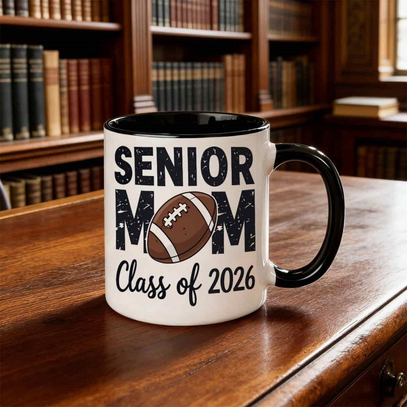 Tailorly Black Accent 11 oz Mug - mothers day gift， 2026 edition， romantic， witch illustration
