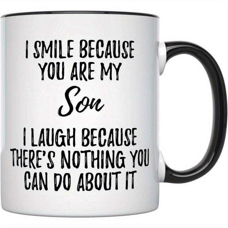 Tailorly Black Accent 11 oz Mug - best son