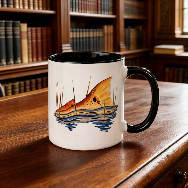 Tailorly Black Accent 11 oz Mug - inspirational quote