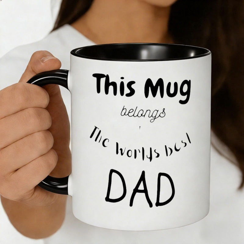 Tailorly Black Accent 11 oz Mug - this mug to the dad unique fathers day gift