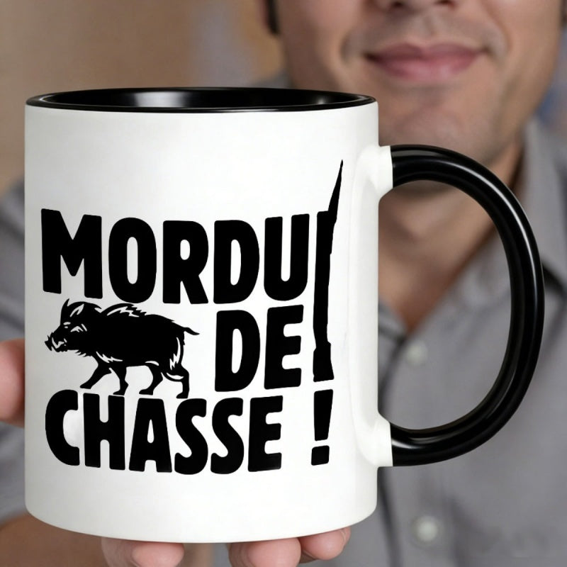 Tailorly Black Accent 11 oz Mug - de chasse design