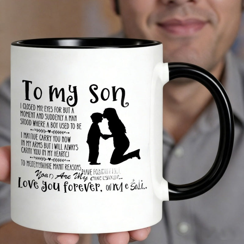 Tailorly Black Accent 11 oz Mug - black theme design