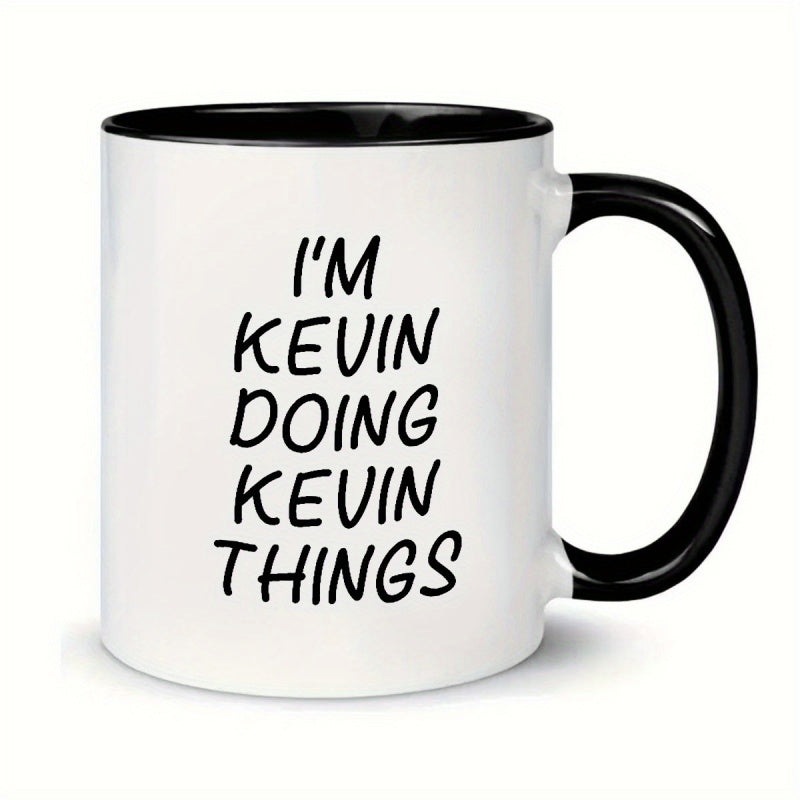Tailorly Black Accent 11 oz Mug - i am doing things