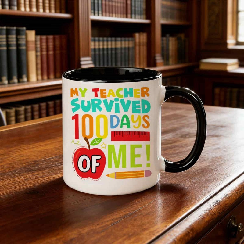 Tailorly Black Accent 11 oz Mug - 100 days of m_0f932f63ef484244b3faba0415be42cd