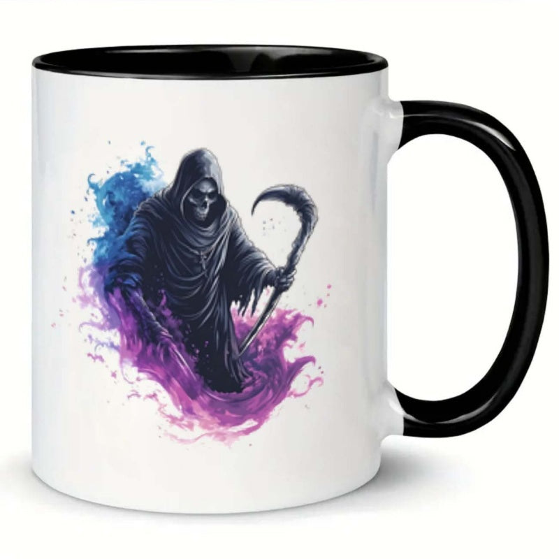Tailorly Black Accent 11 oz Mug - a humorous mug featuring a with a coffee or water 11 oz ceramic cup great as a gift for birthdays and holidays
