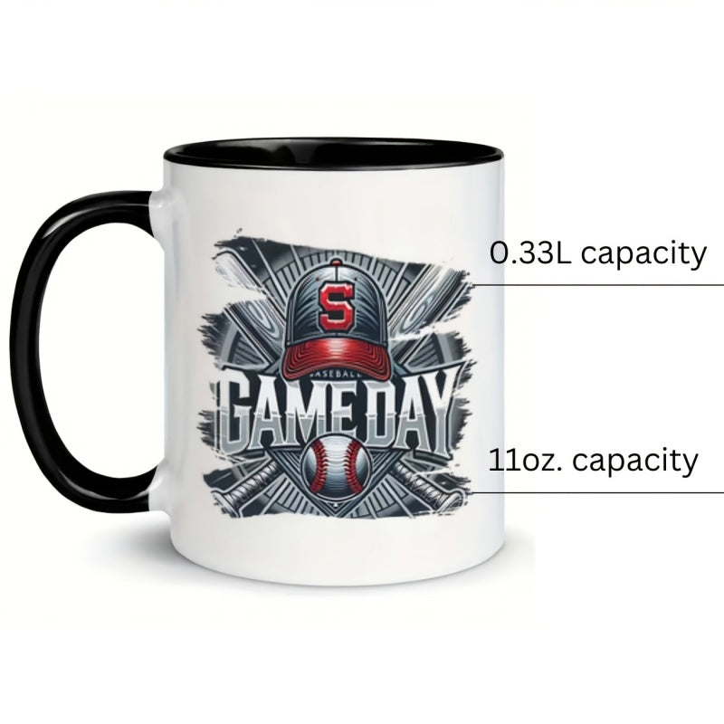 Tailorly Black Accent 11 oz Mug - bat