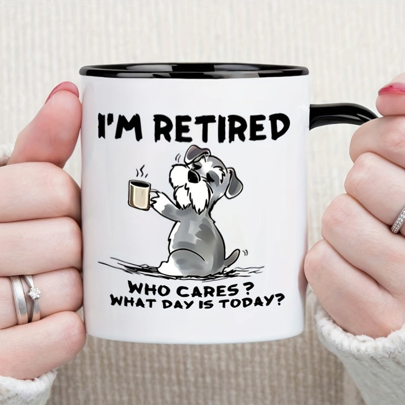 Tailorly Black Accent 11 oz Mug - cartoon funny mug