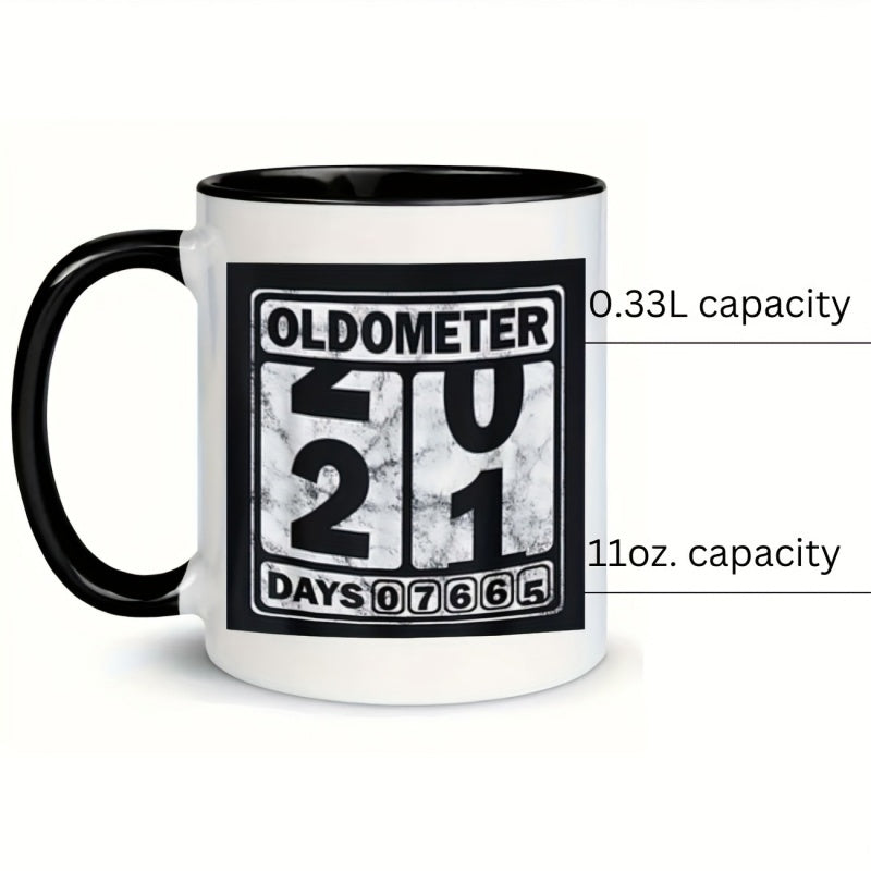 Tailorly Black Accent 11 oz Mug - oldometer