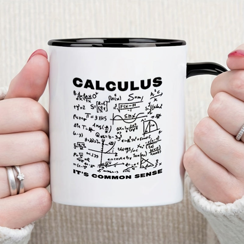 Tailorly Black Accent 11 oz Mug - calculus formulas charts