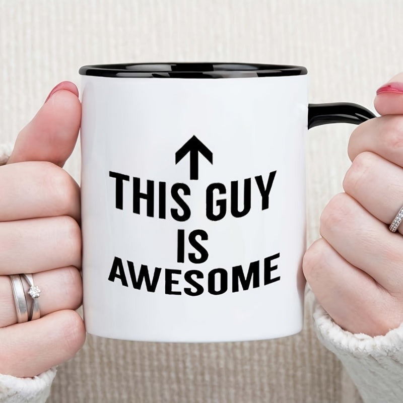 Tailorly Black Accent 11 oz Mug - arrow text