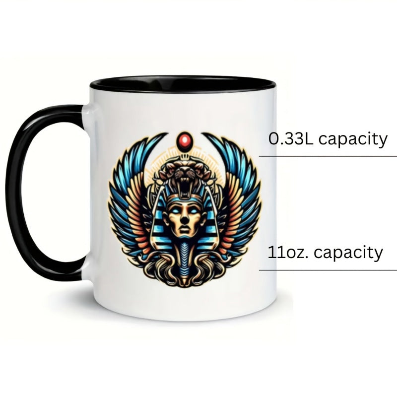 Tailorly Black Accent 11 oz Mug - wings