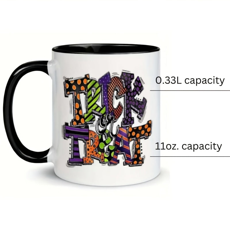 Tailorly Black Accent 11 oz Mug - coffee text