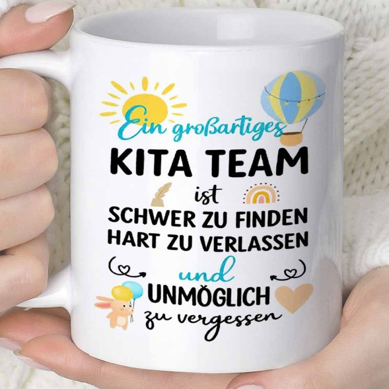 Tailorly White Ceramic 11 oz Mug - 1pc of kita team novelty mug suitable for coffee or juice 11 ounces 360 ml a fun gift idea_d877532dfb6046ce931aac417de011aa