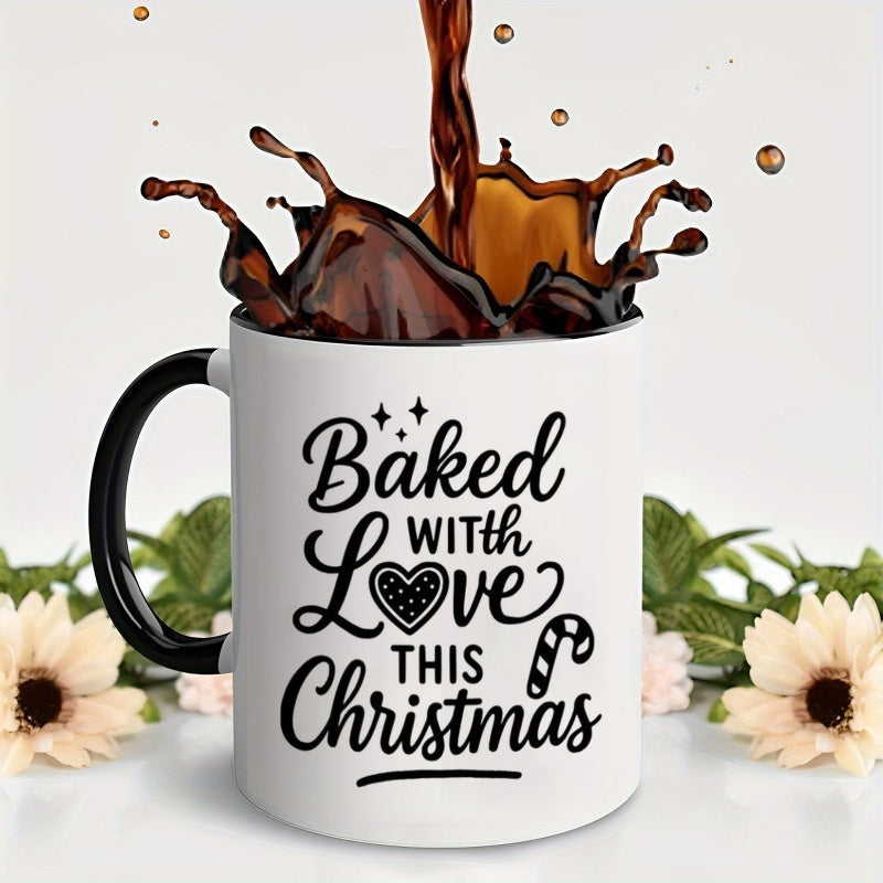 Tailorly Black Accent 11 oz Mug - cane patterns