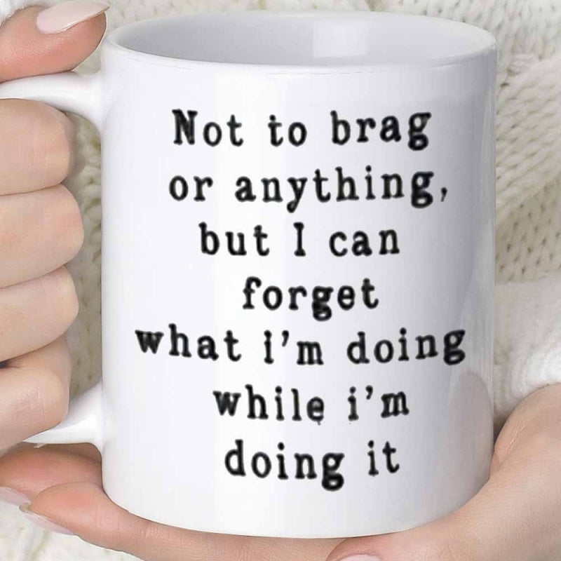Tailorly White Ceramic 11 oz Mug - 1pc of a quirky mug for coffee or juice 11 ounces 360 ml a fun gift idea_ff05f1047afa4ff4a91971bb76ec35b1