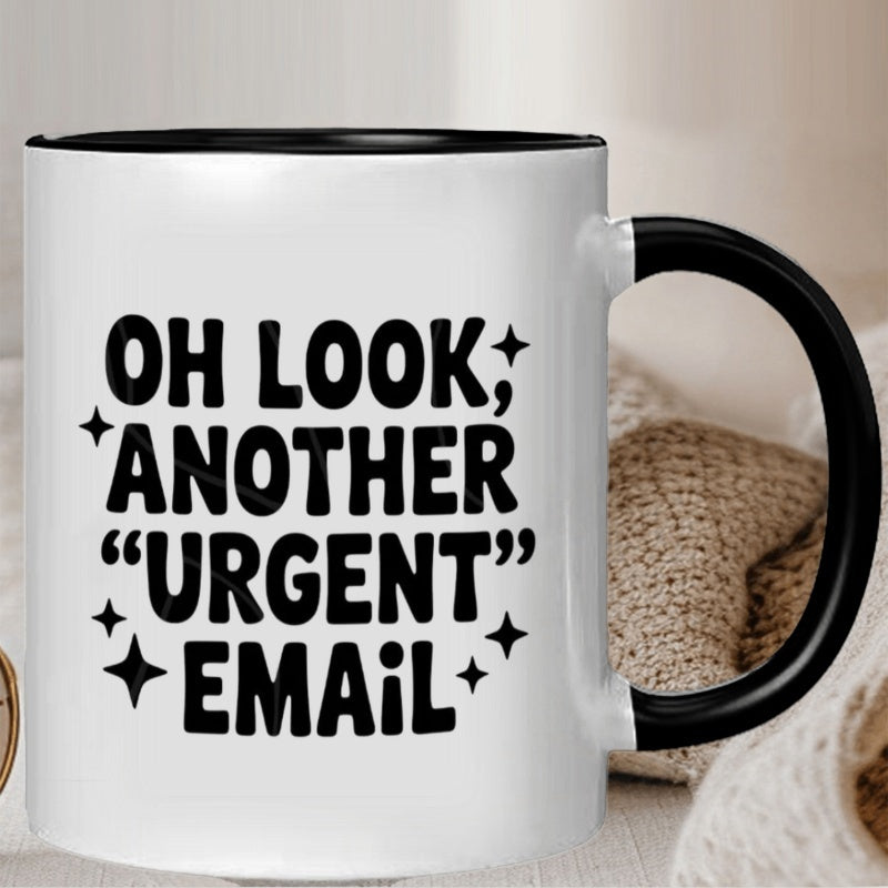 Tailorly Black Accent 11 oz Mug - email quote