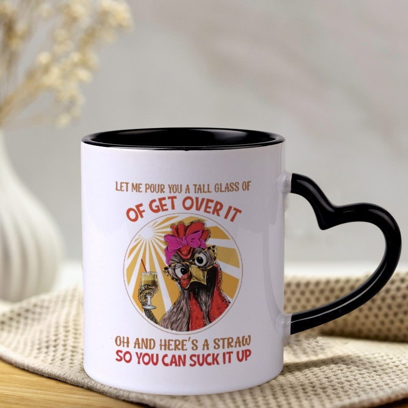 Tailorly Black Accent 11 oz Mug - funny coffee mug with quote