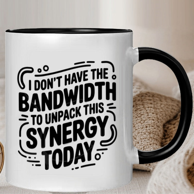 Tailorly Black Accent 11 oz Mug - funny quote