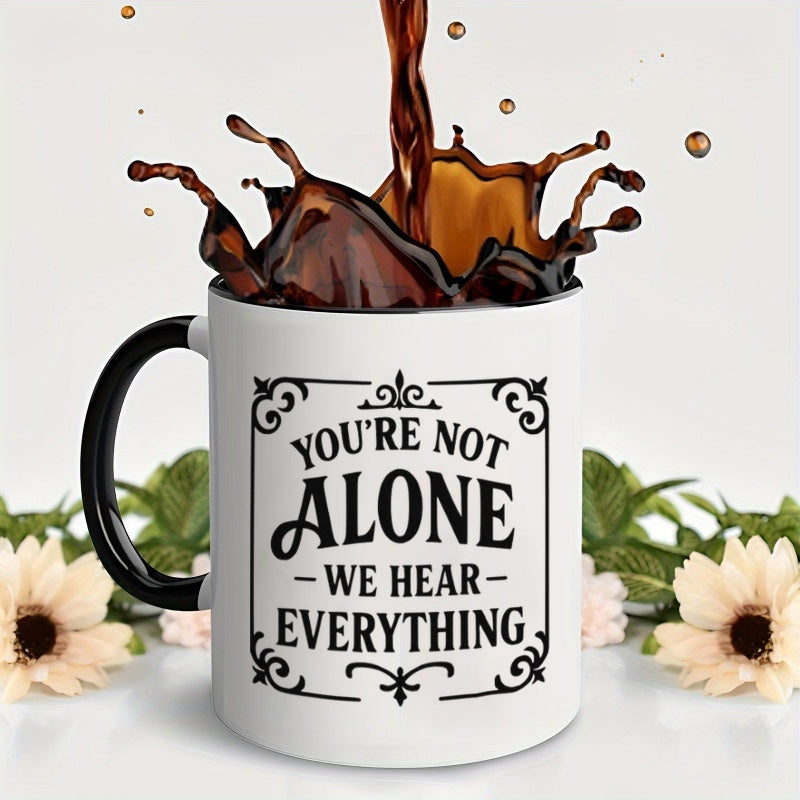 Tailorly Black Accent 11 oz Mug - youre we everything