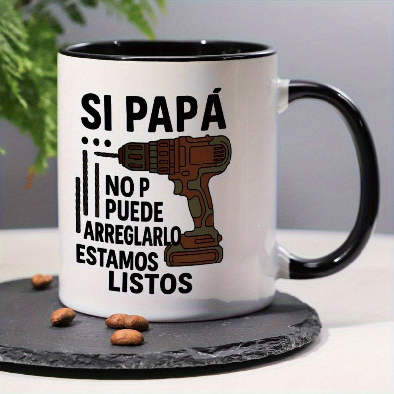 Tailorly Black Accent 11 oz Mug - funny drill